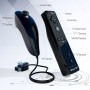 TechKen Mando y Nunchuck para Wii - 2 Mando a distancia inalámbrico para Wii y Wii U [2 rosa]