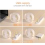 EasyAcc Portable USB Quiet Fan, Mini Table Fans with 3 Speed, 360° Vertical Rotation, Small Powerful for Sleeping, Office, Sleep