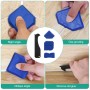 Aplicador Silicona, Herramienta de Calafateo Silicona, Espatula Silicona para Juntas para Baño de Cocina
