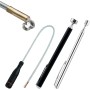 VEGCOO 3Pcs Herramientas de Recogida Iman Flexible Telescópicas Magnéticas 1.5LB 3LB 5LB, Herramientas Taller Mecanico Iman