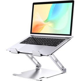 Glangeh Soporte Portatil Mesa Estable, Aleación de Aluminio Elevador Portatil con Ergonómico Altura Ajustable,Refrigeración