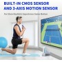 TechKen Mando y Nunchuck para Wii - 2 Mando a distancia inalámbrico para Wii y Wii U [2 rosa]