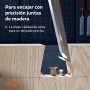 Presch Cincel para madera 6mm - Perfectamente afilado para uso inmediato - Profesional con ángulo de cuña de 25° - Robusta