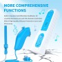 TechKen Mando y Nunchuck para Wii - 2 Mando a distancia inalámbrico para Wii y Wii U [2 rosa]