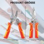 DAOZUL Pelacables Electricista, Pelacables con Comprobador de Tensión, Alicates Pelacables, Pelado de Cables, 9 en 1 Pelacables