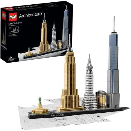 LEGO Architecture Londres, Kit de Construcción Creativa, London Eye, Big Ben, Tower Bridge, Maqueta de Monumentos Coleccionable,