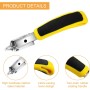 Labmilon 4 Piezas Extractor de Uñas, Removedor de Grapas Tapiceria, Quitagrapas Palanca, Tachuelas para Tapicero Herramienta de