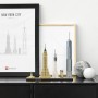 LEGO Architecture Londres, Kit de Construcción Creativa, London Eye, Big Ben, Tower Bridge, Maqueta de Monumentos Coleccionable,
