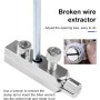 Herramienta extractora de tuberías rotas, herramienta de extracción de grifo roto, kit extractor de pernos fácil de sacar para