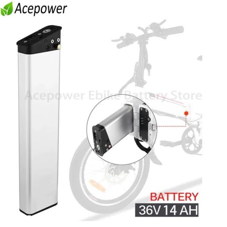 Para ANCHEER AM1908 AM 001908 ADO A16 36V 8Ah Batería de bicicleta elé
