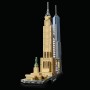 LEGO Architecture Londres, Kit de Construcción Creativa, London Eye, Big Ben, Tower Bridge, Maqueta de Monumentos Coleccionable,