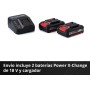 Einhell taladro atornillador percutor con batería TE-CD 18/40 Li-i +64 Power X-Change (iones de litio, 18 V, 40 Nm, electr.
