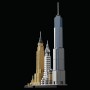 LEGO Architecture Londres, Kit de Construcción Creativa, London Eye, Big Ben, Tower Bridge, Maqueta de Monumentos Coleccionable,