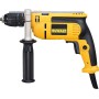 DEWALT DWD024KS-QS, Taladro percutor 701W, Potencia de salida 302W, 0-2800 rpm, 8.6Nm de par, Portabrocas sin llave 1.5-13mm,