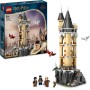 LEGO Harry Potter Lechucería del Castillo de Hogwarts de Juguete, Juego de Aventuras con Figuras de Animales y 3 Personajes,