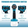 KATSU FIT-BAT 21 V Taladro atornillador inalámbrico con portabrocas sin llave de 10 mm, ideal para tareas de bricolaje en el