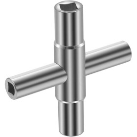 XURJUMI Llave Cuadrada, 4 Vías, Dimensiones Interiores 6,5 Mm/7 Mm/8 Mm/9 Mm, Llave De Ventilación, Llave De Armario Para Caja