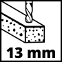 Einhell Juego de Taladro percutor TC-ID 720/1 E (perforación/ taladrado de Percusión, portabrocas de Liberación Rápida de 13 mm,