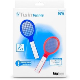Wii - Raqueta de tenis Twin Pack [Nintendo Wii] - surtido: modelos y colores  aleatorios