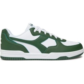 Diadora Raptor Low, Zapatillas de Gimnasio Unisex Adulto, Color Blanco, 38 EU