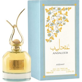 Lattafa Spray Andaleeb 100 ml - Perfume - Aerosol - Eau de Parfum - Jazmín - Sin aluminio - Adulto - Larga duración
