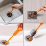 Limpiador De Tuberías De 4 Piezas, Cepillo Para Tuberías De Acero Inoxidable De Doble Cara, Cepillo De Limpieza Para Fregadero,
