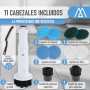 DEARMA Cepillo Electrico Limpieza Hogar inalámbrico 11 en 1 - Fregona electrica Pulidora Suelos con 4000mAH y Mango telescopico