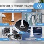 DEARMA Cepillo Electrico Limpieza Hogar inalámbrico 11 en 1 - Fregona electrica Pulidora Suelos con 4000mAH y Mango telescopico