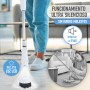 DEARMA Cepillo Electrico Limpieza Hogar inalámbrico 11 en 1 - Fregona electrica Pulidora Suelos con 4000mAH y Mango telescopico