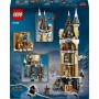 LEGO Harry Potter Lechucería del Castillo de Hogwarts de Juguete, Juego de Aventuras con Figuras de Animales y 3 Personajes,