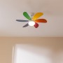 Cecotec EnergySilence Aero 360 Ceiling Fan with Light, 50 W, Low Consumption, Diameter 91 cm, 6 Reversible Blades, 3 Speeds,