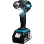 Makita DDF482RFJ drill Negro, Azul 1900 RPM 1,5 kg - Taladro eléctrico (1900 RPM, 1,3 cm, 3,8 cm, 36 Nm, 62 Nm, 600 RPM)