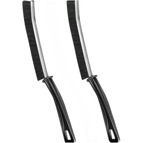 TPZORJX 2PCS Cepillo de Limpieza de Grietas de Cerdas Duras, Cepillo Limpiador Cerdas Duras Multifuncional, para limpieza