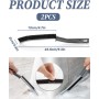 TPZORJX 2PCS Cepillo de Limpieza de Grietas de Cerdas Duras, Cepillo Limpiador Cerdas Duras Multifuncional, para limpieza