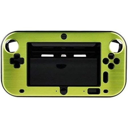 OSTENT Funda de Caja de Metal Duro antichoque de Aluminio Resistente al Agua Shell Compatible con Nintendo Wii U Gamepad Color