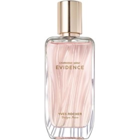 Yves Rocher Perfume COMME UNE EVIDENCE - Eau de Parfum para Mujeres - Rosa y Bergamota - Fragancia Floral Verde y Notas de