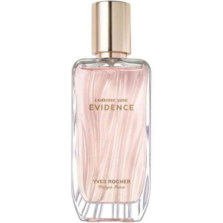 Yves Rocher Perfume COMME UNE EVIDENCE - Eau de Parfum para Mujeres - Rosa y Bergamota - Fragancia Floral Verde y Notas de