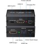 4K x 2K Convertidor de Audio HDMI, Extractor de Audio HDMI, Divisor de Audio HDMI a HDMI Audio, HDMI Audio Converter, Óptical