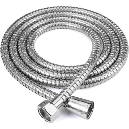 200cm Flexo Ducha de Acero Inoxidable,Manguera De Ducha,Interfaz Universal Estándar (G1/2"),Cable Ducha,Flexo de Ducha Flexible
