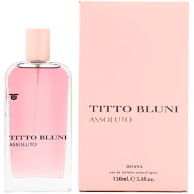 TITTO BLUNI - Assoluto Donna, Colonia Mujer, 150 ml, Perfume Formato Spray, Eau de Toilette Natural y Femenina, Aroma Floral