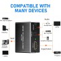 4K x 2K Convertidor de Audio HDMI, Extractor de Audio HDMI, Divisor de Audio HDMI a HDMI Audio, HDMI Audio Converter, Óptical