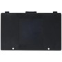 TAPA BATERIA PARA NINTENDO WII U REPUESTO CUBIERTA PIELAS TRASERA NEGRO NEGRA