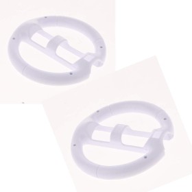 Tenlacum Volante de juego de carreras para Wii Mario Kart Racing Games (2 piezas)