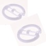 Tenlacum Volante de juego de carreras para Wii Mario Kart Racing Games (2 piezas)