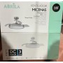 FABRILAMP AKUNADECOR Fan Dc Model Micenas L Golden With Led 72 W