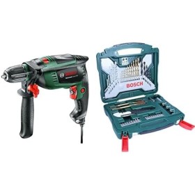 Bosch Universal Impact 800 - Taladro percutor, 800 W, empuñadura adicional, tope de profundidad, maletín (ref. 0603131100) &