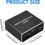 4K x 2K Convertidor de Audio HDMI, Extractor de Audio HDMI, Divisor de Audio HDMI a HDMI Audio, HDMI Audio Converter, Óptical