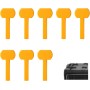 8 Piezas Insertos Anti-Bamboleo, para Unidad de Cajón DeWalt ToughSystem 2.0, Insertos Estabilizadores para Evitar el Tambaleo