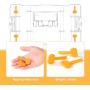 8 Piezas Insertos Anti-Bamboleo, para Unidad de Cajón DeWalt ToughSystem 2.0, Insertos Estabilizadores para Evitar el Tambaleo