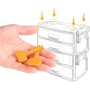 8 Piezas Insertos Anti-Bamboleo, para Unidad de Cajón DeWalt ToughSystem 2.0, Insertos Estabilizadores para Evitar el Tambaleo